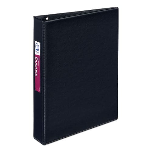 Avery Mini Size Durable Non-view Binder With Round Rings 3 Rings 1 Capacity 8.5 X 5.5 Black - School Supplies - Avery®