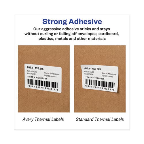 Avery Multipurpose Thermal Labels 4 X 6 White 220/roll - Office - Avery®