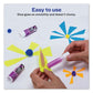 Avery Permanent Glue Stic Value Pack 0.26 Oz Applies Purple Dries Clear 6/pack - School Supplies - Avery®