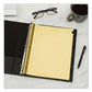 Avery Preprinted Black Leather Tab Dividers W/gold Reinforced Edge 25-tab A To Z 11 X 8.5 Buff 1 Set - Office - Avery®
