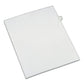 Avery Preprinted Legal Exhibit Side Tab Index Dividers Allstate Style 10-tab 7 11 X 8.5 White 25/pack - Office - Avery®