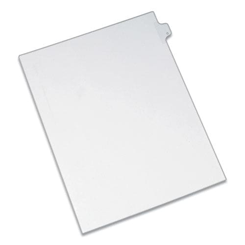 Avery Preprinted Legal Exhibit Side Tab Index Dividers Allstate Style 26-tab C 11 X 8.5 White 25/pack - Office - Avery®