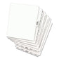 Avery Preprinted Legal Exhibit Side Tab Index Dividers Avery Style 10-tab 1 11 X 8.5 White 25/pack - Office - Avery®