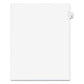Avery Preprinted Legal Exhibit Side Tab Index Dividers Avery Style 10-tab 3 11 X 8.5 White 25/pack - Office - Avery®