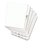 Avery Preprinted Legal Exhibit Side Tab Index Dividers Avery Style 10-tab 83 11 X 8.5 White 25/pack (1083) - Office - Avery®