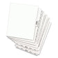 Avery Preprinted Legal Exhibit Side Tab Index Dividers Avery Style 25-tab 76 To 100 11 X 8.5 White 1 Set (1333) - Office - Avery®