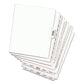 Avery Preprinted Legal Exhibit Side Tab Index Dividers Avery Style 26-tab A 11 X 8.5 White 25/pack (1401) - Office - Avery®