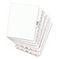 Avery Preprinted Legal Exhibit Side Tab Index Dividers Avery Style 26-tab C 11 X 8.5 White 25/pack (1403) - Office - Avery®