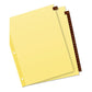 Avery Preprinted Red Leather Tab Dividers With Clear Reinforced Edge 25-tab A To Z 11 X 8.5 Buff 1 Set - Office - Avery®