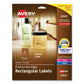 Avery Print-to-the-edge Labels With Sure Feed And Easy Peel 2 X 3 Glossy Clear 80/pack - Office - Avery®