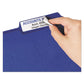 Avery Removable File Folder Labels With Sure Feed Technology 0.94 X 3.44 White 18/sheet 25 Sheets/pack - Office - Avery®
