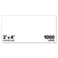 Avery Repositionable Address Labels W/sure Feed Inkjet/laser 2 X 4 White 250/box - Office - Avery®