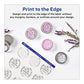 Avery Round Print-to-the Edge Labels With Sure Feed And Easy Peel 2 Dia Glossy Clear 120/pk - Office - Avery®