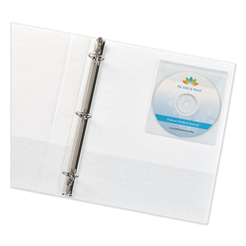 Avery Self-adhesive Media Pockets 1 Disc Capacity Clear 10/pack - Technology - Avery®