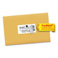 Avery Shipping Labels W/ Trueblock Technology Inkjet Printers 2 X 4 White 10/sheet 100 Sheets/box - Office - Avery®