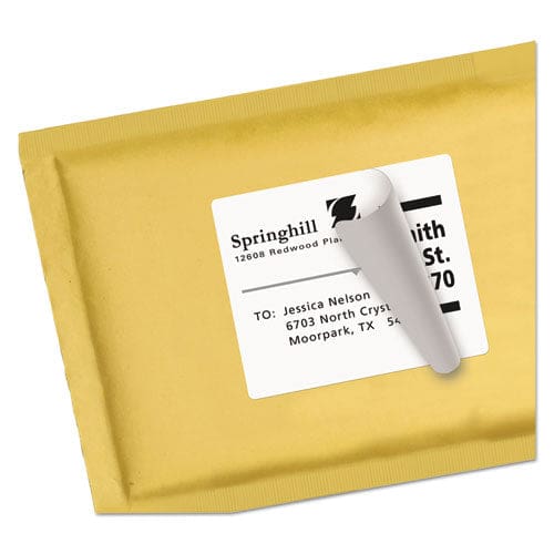 Avery Shipping Labels W/ Trueblock Technology Inkjet Printers 3.33 X 4 White 6/sheet 25 Sheets/pack - Office - Avery®