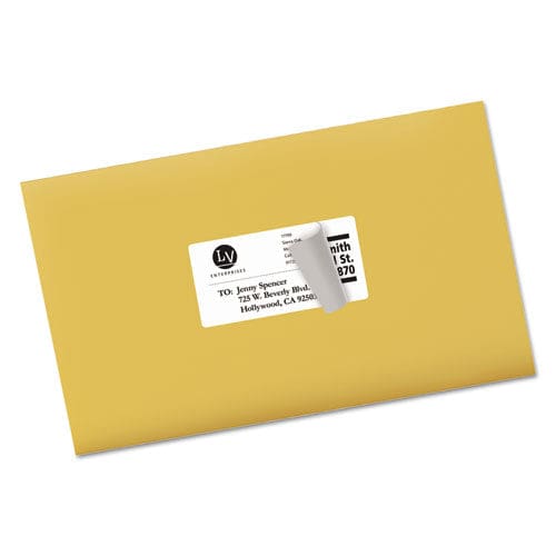 Avery Shipping Labels W/ Trueblock Technology Laser Printers 2 X 4 White 10/sheet 100 Sheets/box - Office - Avery®