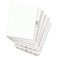 Avery Avery-style Preprinted Legal Bottom Tab Divider 26-tab Exhibit E 11 X 8.5 White 25/pk - Office - Avery®