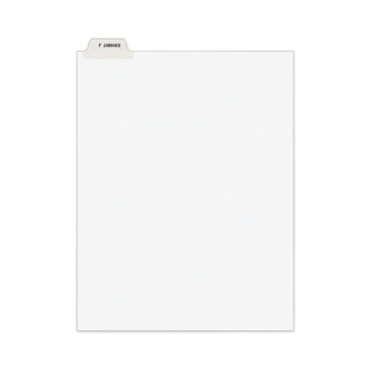 Avery Avery-style Preprinted Legal Bottom Tab Divider 26-tab Exhibit J 11 X 8.5 White 25/pk - Office - Avery®