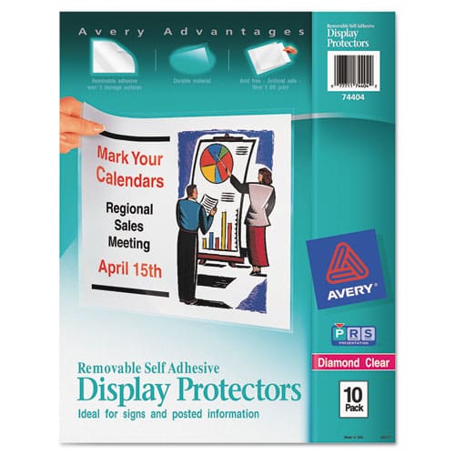 Avery Top-load Display Sheet Protectors Letter 10/pack - School Supplies - Avery®