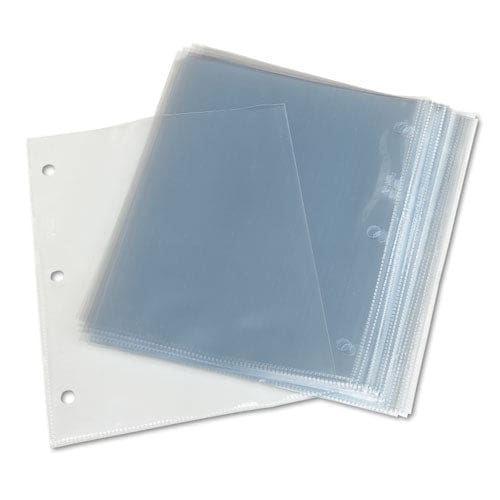 Avery Top-load Poly 3-hole Punched Sheet Protectors Letter Diamond Clear 50/box - School Supplies - Avery®