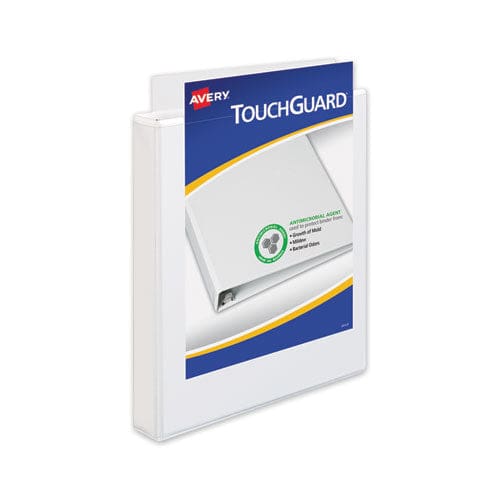 Avery Touchguard Protection Heavy-duty View Binders With Slant Rings 3 Rings 1.5 Capacity 11 X 8.5 White - School Supplies - Avery®