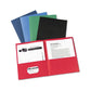 Avery Two-pocket Folder 40-sheet Capacity 11 X 8.5 Assorted Colors 25/box - School Supplies - Avery®