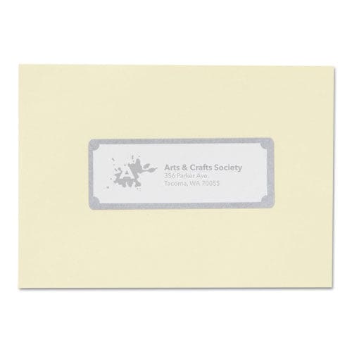 Avery White Easy Peel Address Labels W/ Border Inkjet Printers 1 X 2.63 White 30/sheet 10 Sheets/pack - Office - Avery®