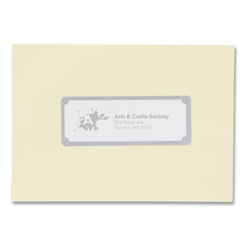 Avery White Easy Peel Address Labels W/ Border Inkjet Printers 1 X 2.63 White 30/sheet 10 Sheets/pack - Office - Avery®