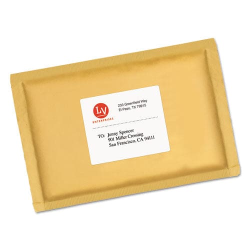 Avery White Shipping Labels-bulk Packs Inkjet/laser Printers 3.33 X 4 White 6/sheet 250 Sheets/box - Office - Avery®