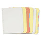 Avery Write And Erase Plain-tab Paper Dividers 8-tab 11 X 8.5 Buff 24 Sets - School Supplies - Avery®