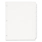 Avery Write And Erase Plain-tab Paper Dividers 8-tab 11 X 8.5 White 24 Sets - School Supplies - Avery®
