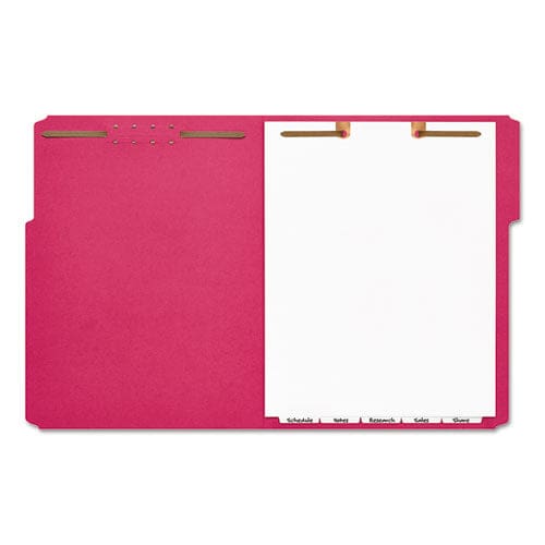 Avery Write And Erase Tab Dividers For Classification Folders Narrow Bottom Tab 5-tab 11 X 8.5 1 Set - School Supplies - Avery®