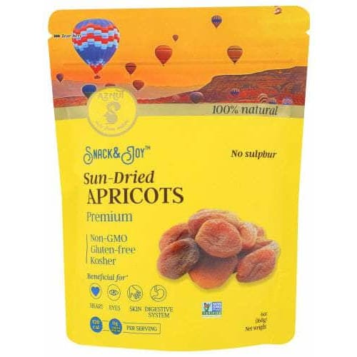 AZNUT Aznut Apricots Sun Dried Dark, 6 Oz