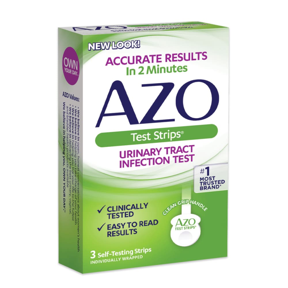 AZO Azo Urinary Infection Test Strips, 3 Pc