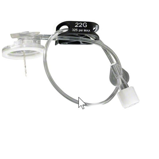 B Braun Medical Surecan Safety Huber Needle 22G X.75 - Item Detail - B Braun Medical