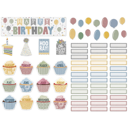 Class Cottage Birthday Mini Bbs (Pack of 6)