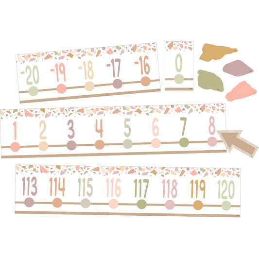 Terrazzo Tones Number Line Bbs (Pack of 3)