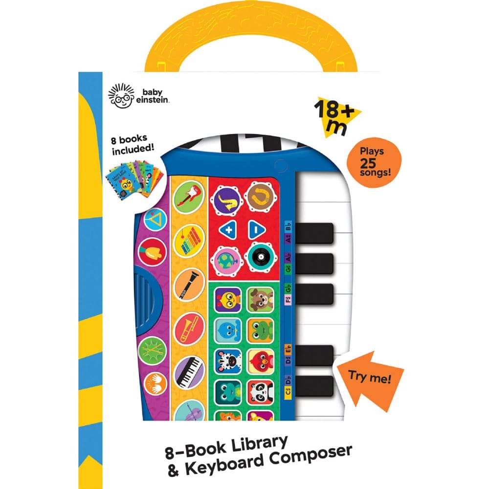 Baby Einstein - My First Music Fun Keyboard Composer and 8 Sound Book ...