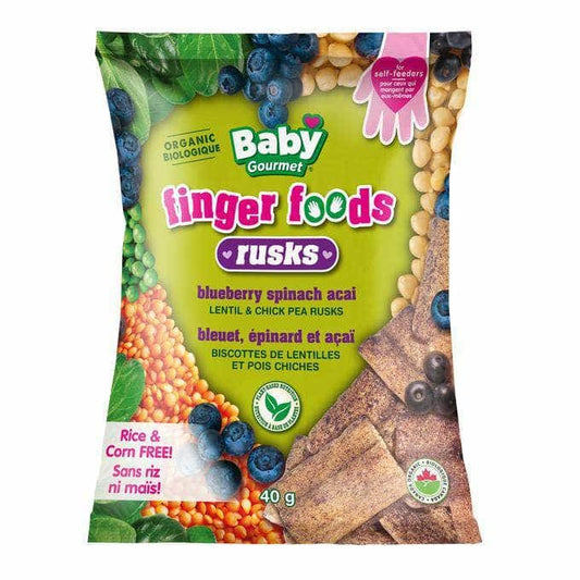 BABY GOURMET Baby Gourmet Snack Bluebry Spnch Acai, 1.41 Oz