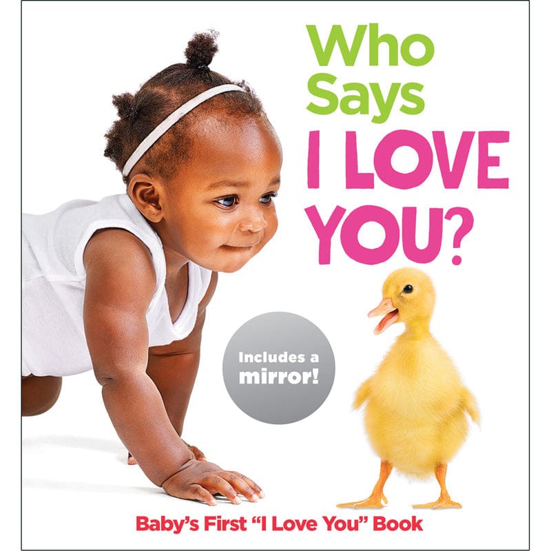 Baby Mirror Who Says I Love U Board Book Highlights (Pack of 8) - Big Books - Highlights For Children
