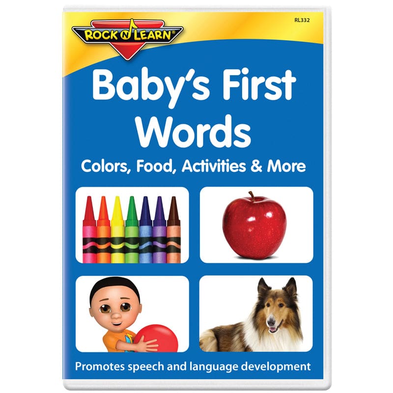Babys First Words Dvd Colors Food Activities & More (Pack of 2) - DVD & VHS - Rock N Learn