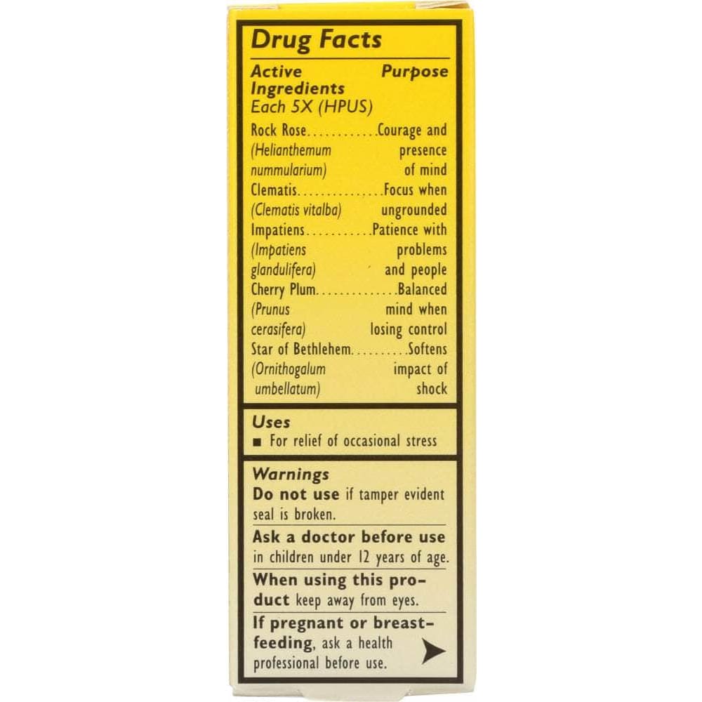 BACH Bach Original Flower Essences Rescue Remedy Natural Stress Relief, 0.35 Oz