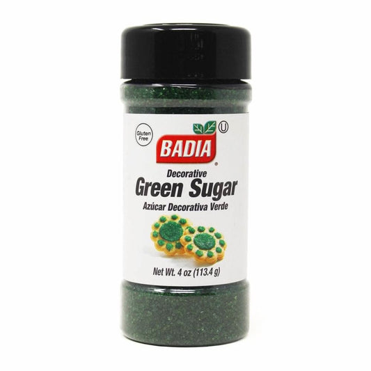 BADIA Badia Decorative Green Sugar, 4 Oz