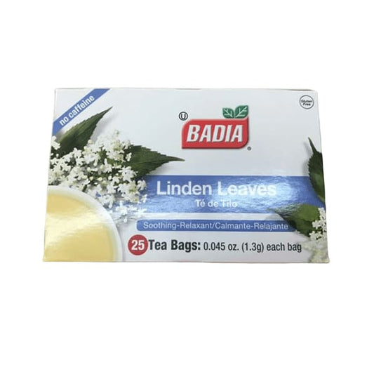 Badia Liden Leaves Tea, 25 Count - ShelHealth.Com