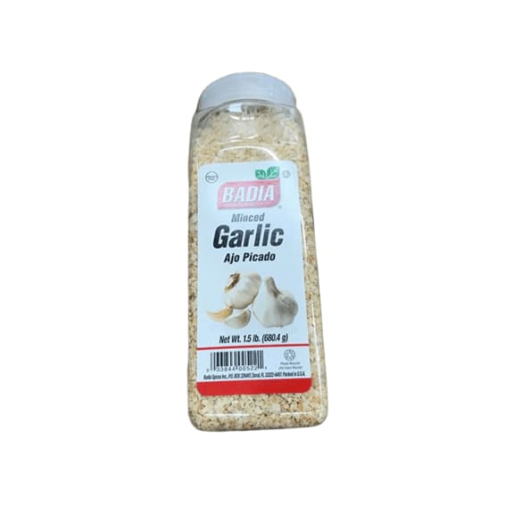 Badia Minced Garlic Ajo Picado, 1.5 lb - ShelHealth.Com