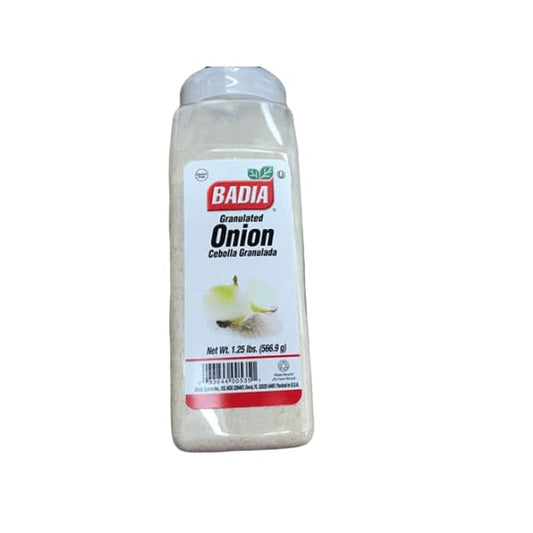 Badia Onion Granulated, Cebolla Granulada 1.25 lbs - ShelHealth.Com