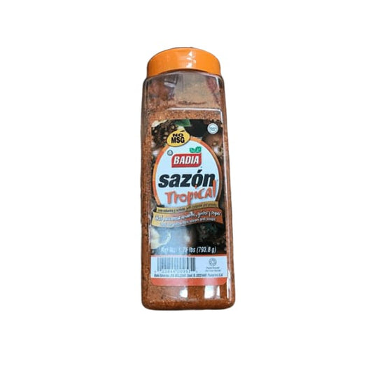 Badia Sazón Tropical with Annatto & Coriander 1.75 lbs - ShelHealth.Com