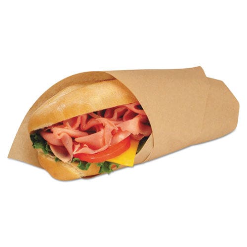 Bagcraft Ecocraft Grease-resistant Paper Wraps And Liners Natural 14 X 14 1,000/box 4 Boxes/carton - Food Service - Bagcraft