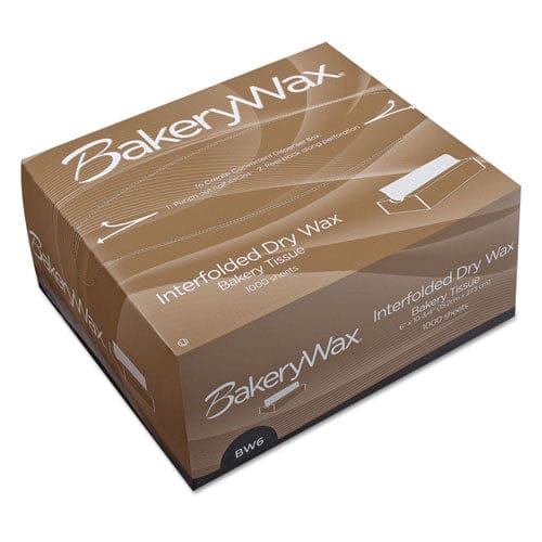 Bagcraft Ecocraft Interfolded Dry Wax Bakery Tissue 6 X 10.75 White 1,000/box 10 Boxes/carton - Food Service - Bagcraft